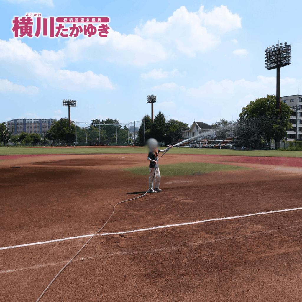 【第50回】前野地区少年野球リーグ戦大会を開催!子ども達が野球を全力プレー(板橋区議会議員 横川たかゆき)